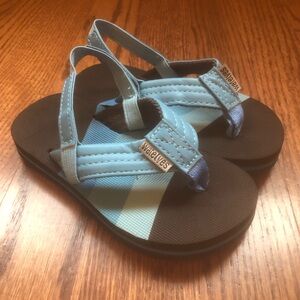 Flip Flops with Back Strap Size 6/7